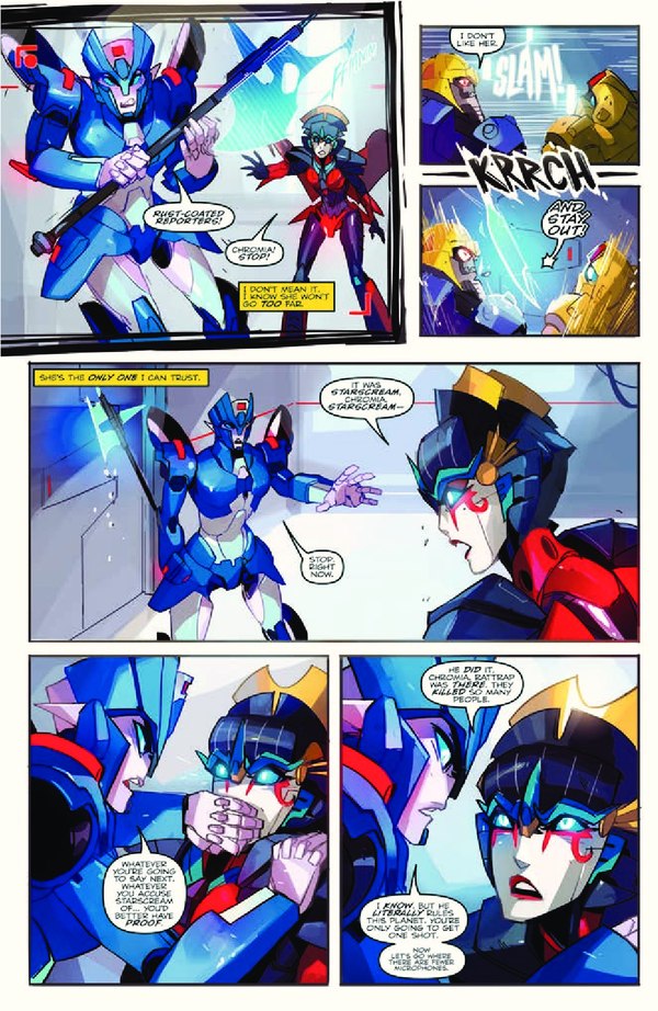 Transformers Windblade 2 Comic Book Full Preview From Spotlight Series   CYBERTRON UNDER FIRE  (9 of 9)